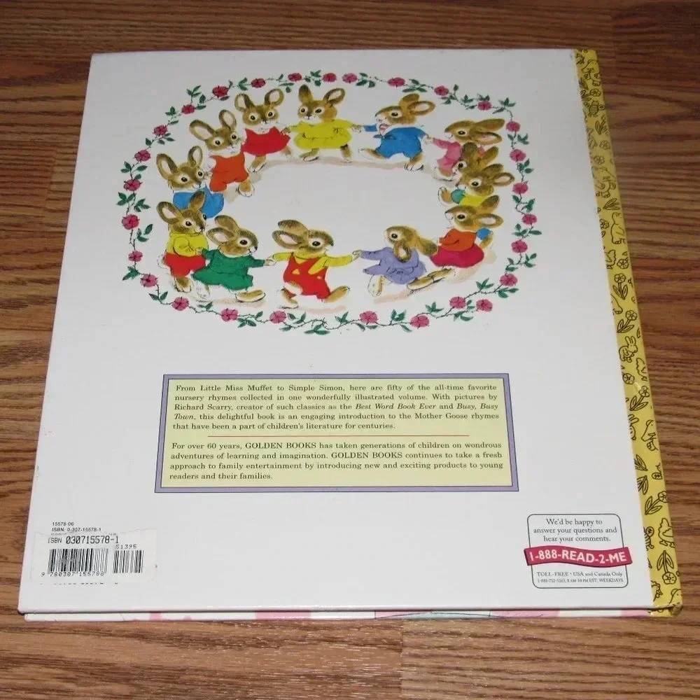 Richard Scarry's BEST MOTHER GOOSE EVER Book